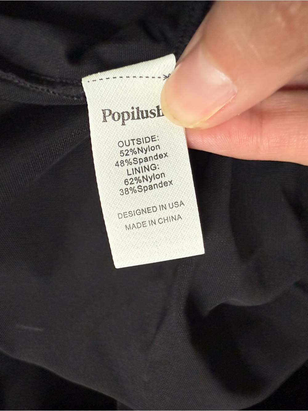 NWT Popilush Built-In Shapewear Contrast Trim Formal Wide-Leg Dressy Jumpsuit - Picture 13 of 14